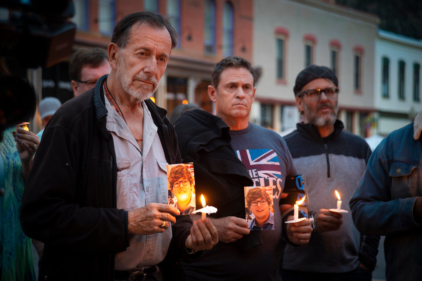 Members of a men’s group who knew Christian Glass recalled him as a model young man. Glass was remembered during a candlelight vigil held Sept. 20 in Idaho Springs, Colorado.